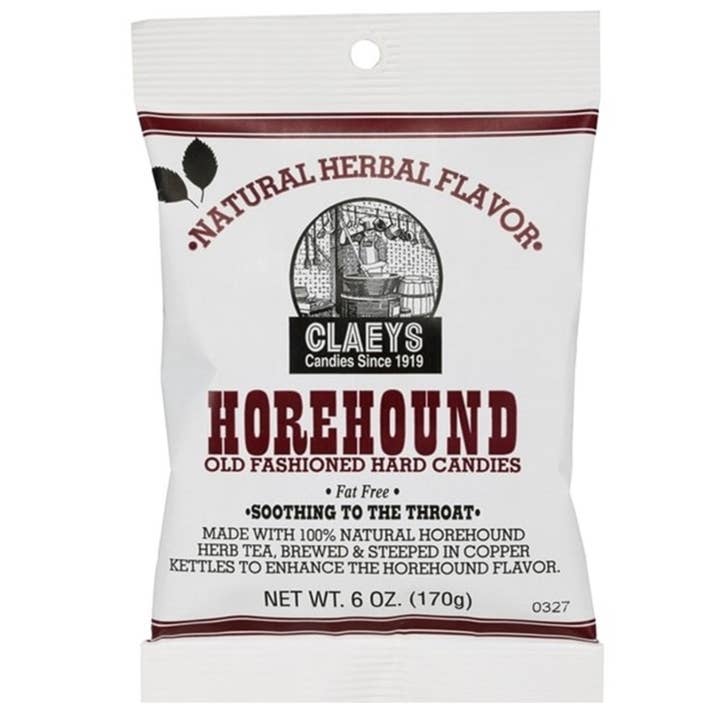 Claeys Old Fashioned Hard Candies - Horehound - 12 Ct. for wholesale by Candy Barn Express