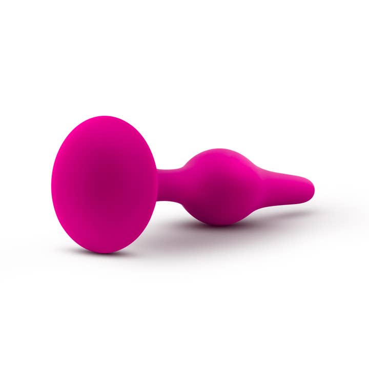 Blush - Wholesale Sex Toy - Luxe - Beginner Plug Small - 3.25" Puria Silicone Anal Toy5