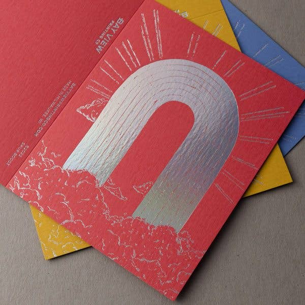 Rainbow - Coffret de cartes pour la vente par Bay View Printing Co