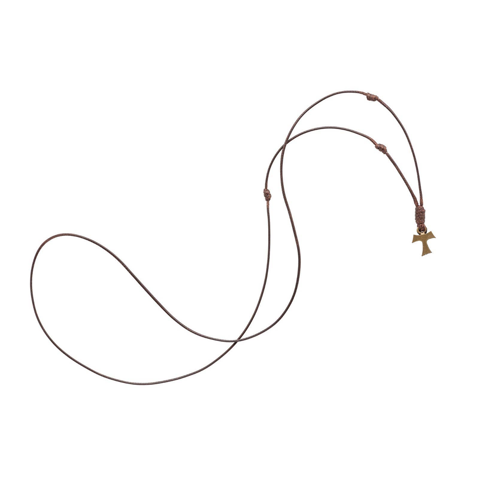 Oremus Mercy - Vendita all'ingrosso Collana con ciondolo/pendaglio - Collana - Croce Tau   14"4