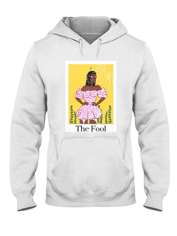The Fool Tarot Card Hoodie for wholesale by D. Ridley Designs