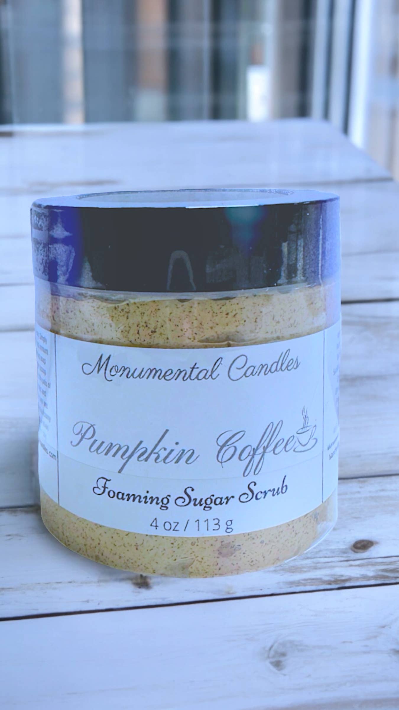 Monumental Candles LLC - Vente Gommage/exfoliant pour le corps - Gommage corporel à la citrouille et au café1
