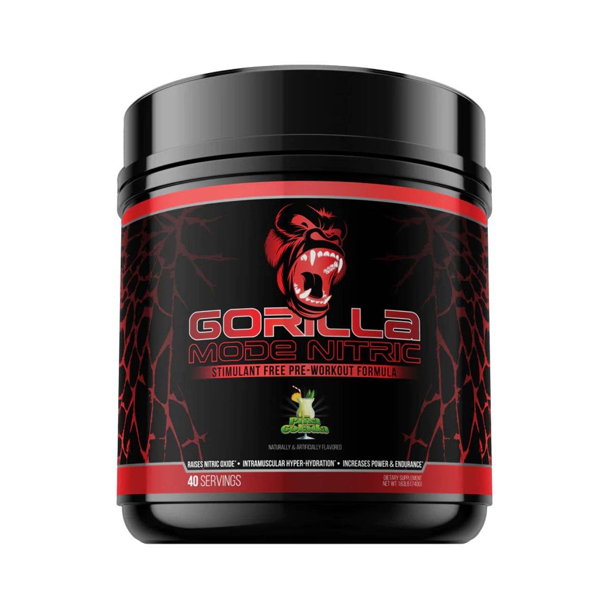 Campus Protein - Wholesale Oral Supplement/Vitamin - Gorilla Mind Gorilla Mode Nitric Stim-Free Pre-Workout4