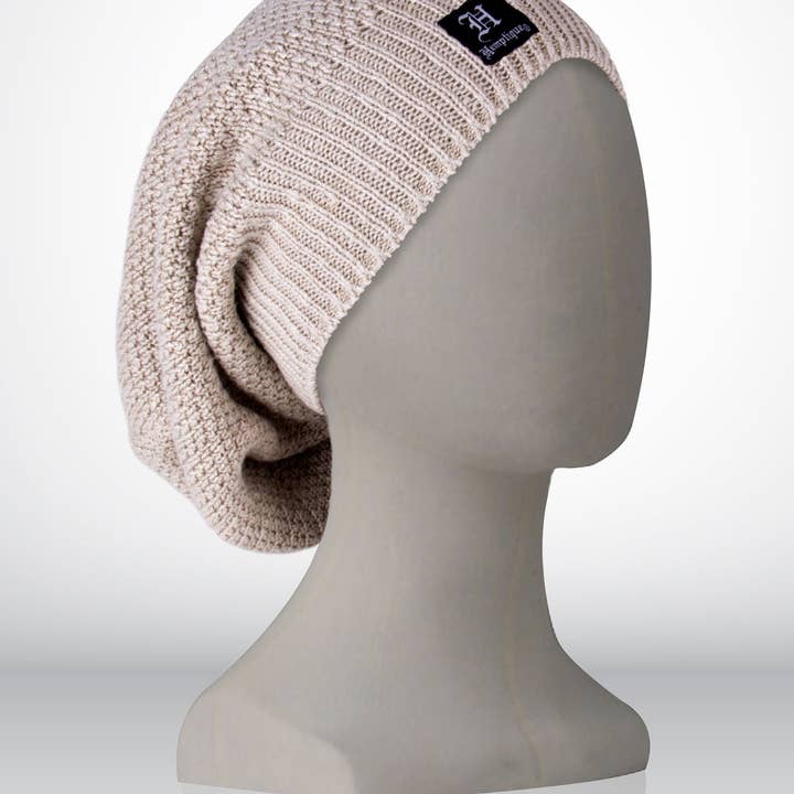 Hemptique - Vente Bonnet – unisexe - Bonnet long en chanvre 100 %6
