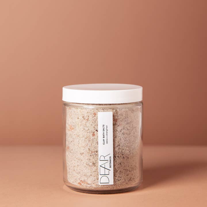 Clay Bath Salts for wholesale by Dear Botanics