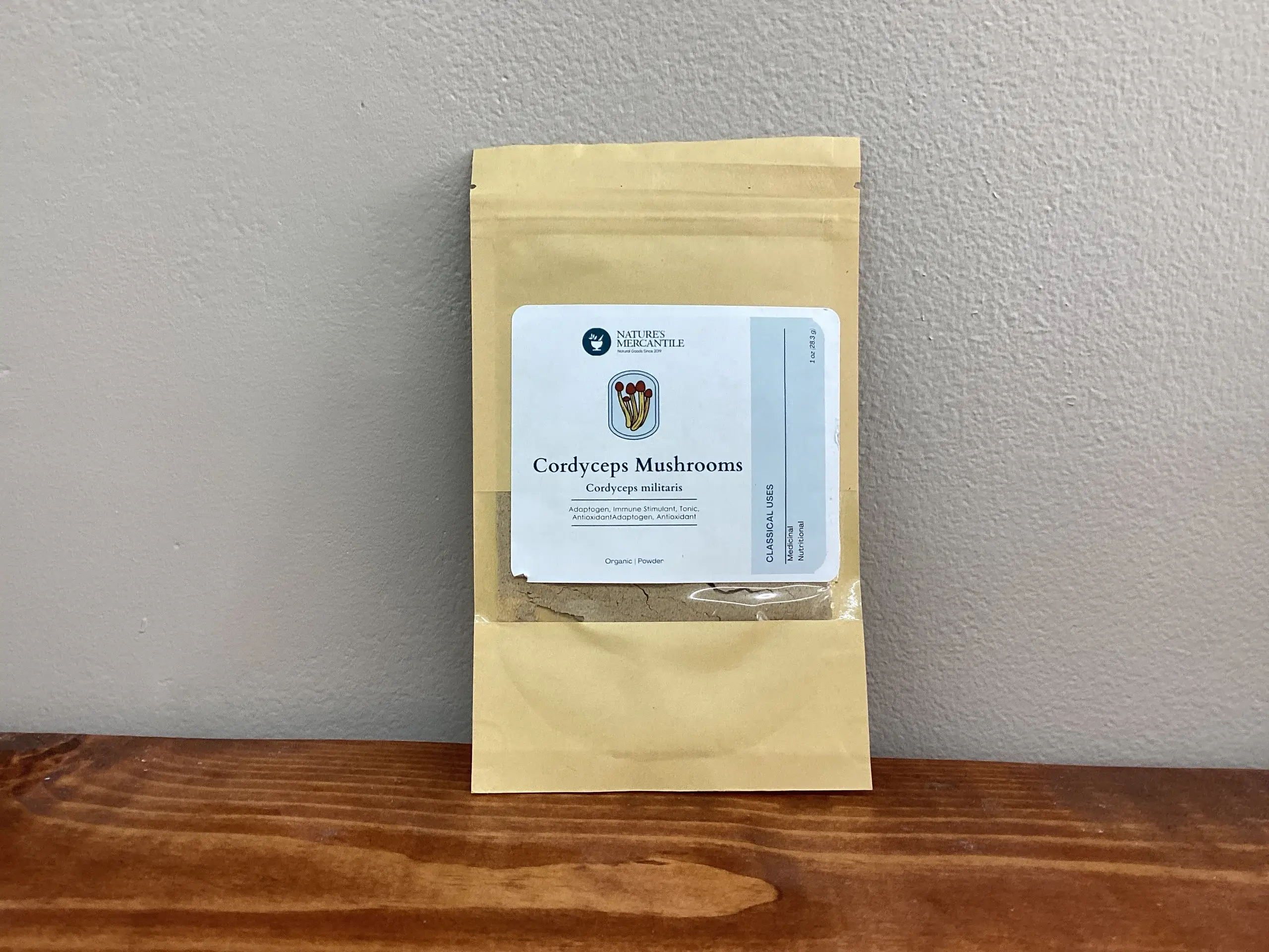 Nature's Mercantile - Wholesale Loose Tea - Cordyceps Mushroom Powder | Dried Mushroom1