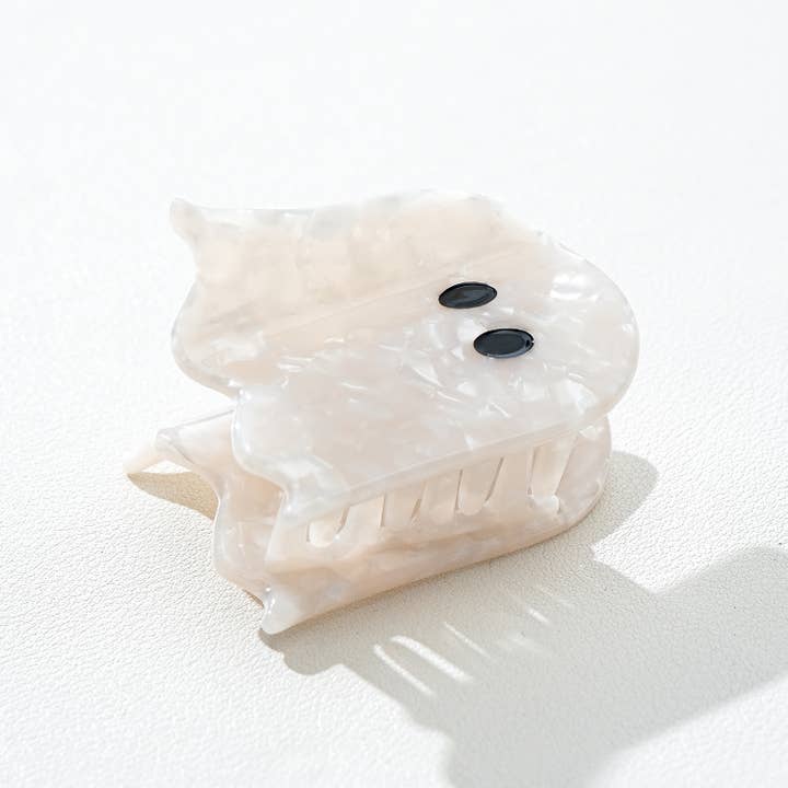 Adorro - Wholesale Hair Clip - Women's - Cute Ghost Claw Clip4