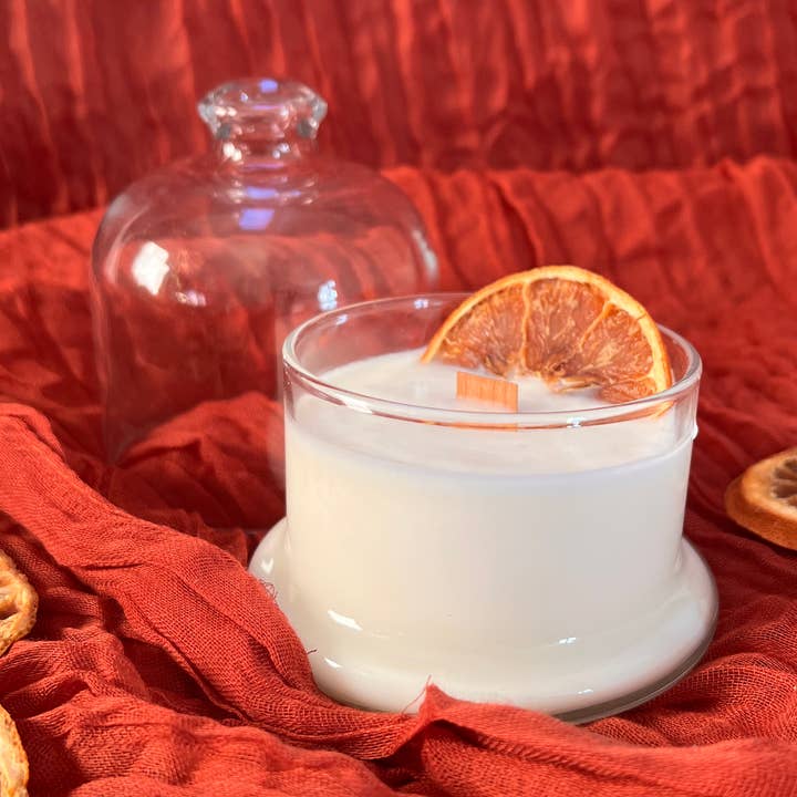 Artina - Wholesale Jar/Filled Candle - glass cloche candle0