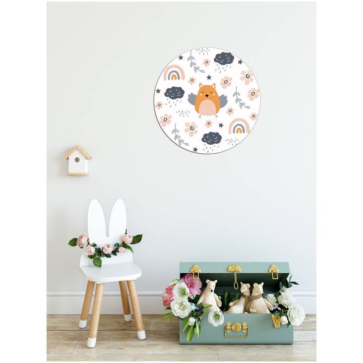 Sfondo Circle - Gufo per la vendita all'ingrosso da parte di Kids-ware Lifestyle