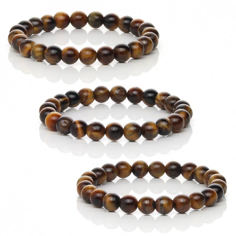 UniArt - Wholesale Cuff Bracelet - Natural tiger eye bracelet3