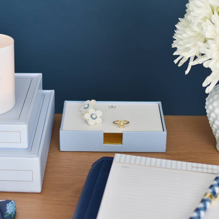 Simplified by Emily Ley – wholesale Stationery/notecard set – Desk Jotter, Carolina Linen