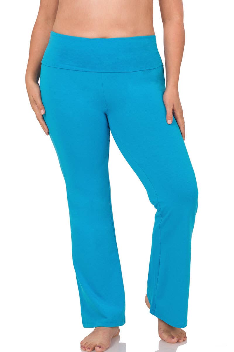 42POPS - Wholesale Athletic Pants - Women's - ',,.Plus size Flare Leggings Yoga Pants27