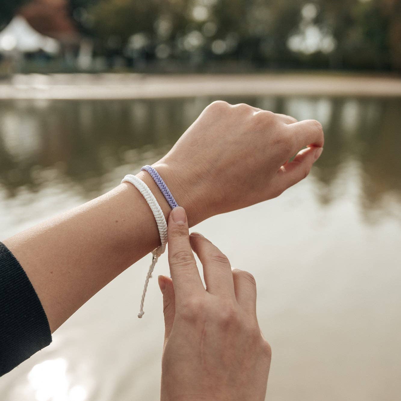 Arcticus – wholesale Vävt/flätat armband – Night Sky Armband (lila) - Smycken - Unisex Gift8