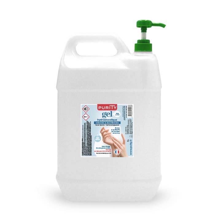 5 liter can - Purity 703 hand sanitizer for wholesale by Purity