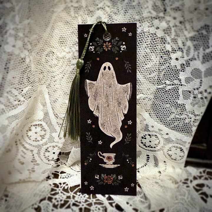 Marque-page fantôme de thé victorien pour la vente par The Orphans of Dudleytown