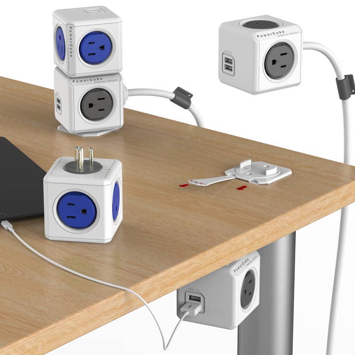 Allocacoc DesignNest – wholesale Power adapter – PowerCube Extended USB SUREG8