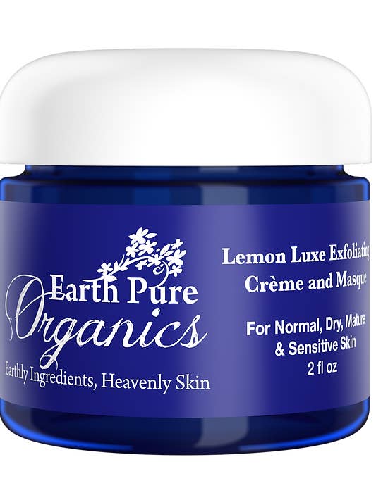 Lemon Luxe- Exfoliating & Hydrating Treatment Mask for wholesale by Earth Pure Organics