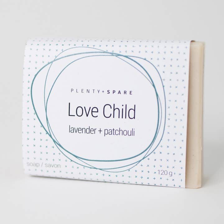 Savon Love Enfant - Lavande + Patchouli pour la vente par Plenty + Spare