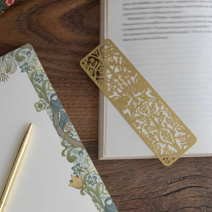Portico Designs - Wholesale Bookmark - William Morris Brother Rabbit Laser Cut Bookmark