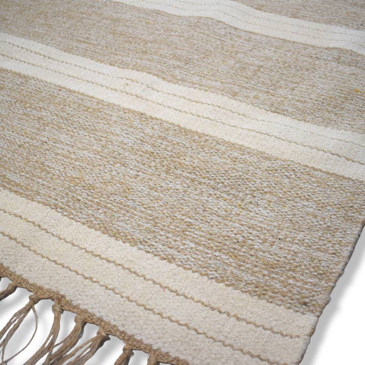 absolutely natural lifestyle – wholesale Area rug – Handloom Jute Rug1