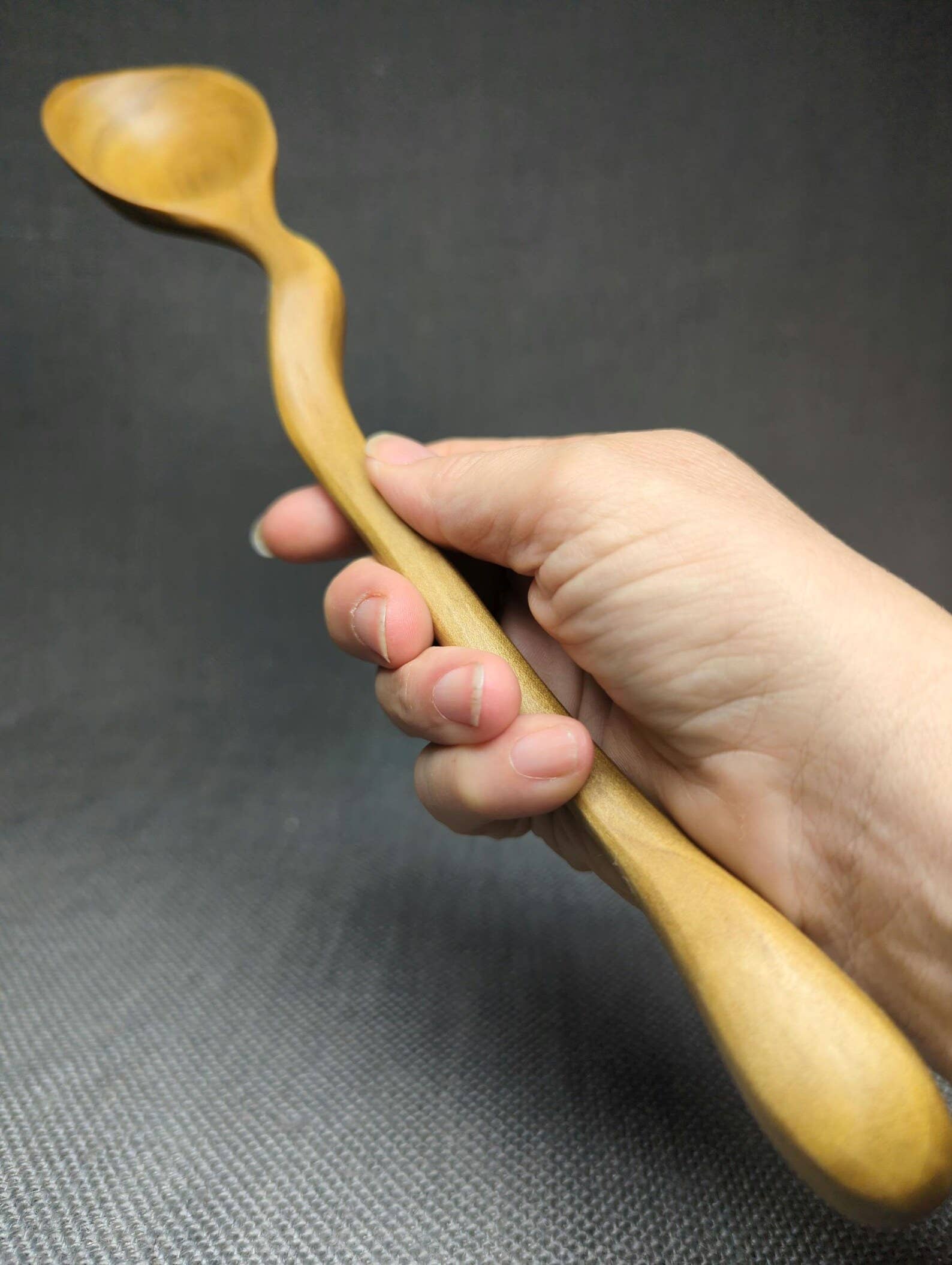 Chaos Woods - Wholesale Kitchen Spoon - Wood Spoon - Hand carved Poplar wood for cooking11