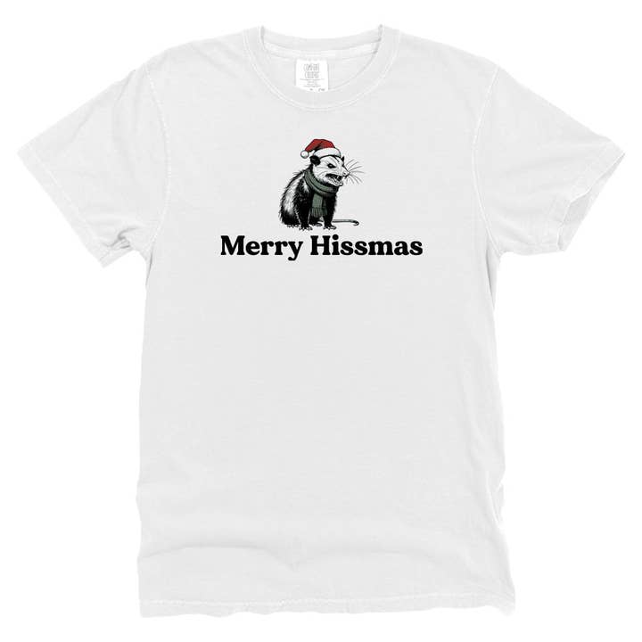 Let's Get This Thread - Wholesale Screen Printed T-Shirt - Unisex - Merry Hissmas4