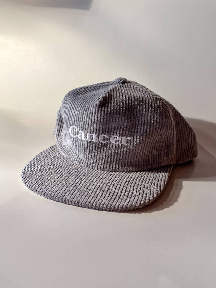 'KANKER' VERVAAGDE CORDUROY DIERENRIEMHOED voor wholesale door Don’t Blow It Co. | Apparel, Novelty, Spiritual