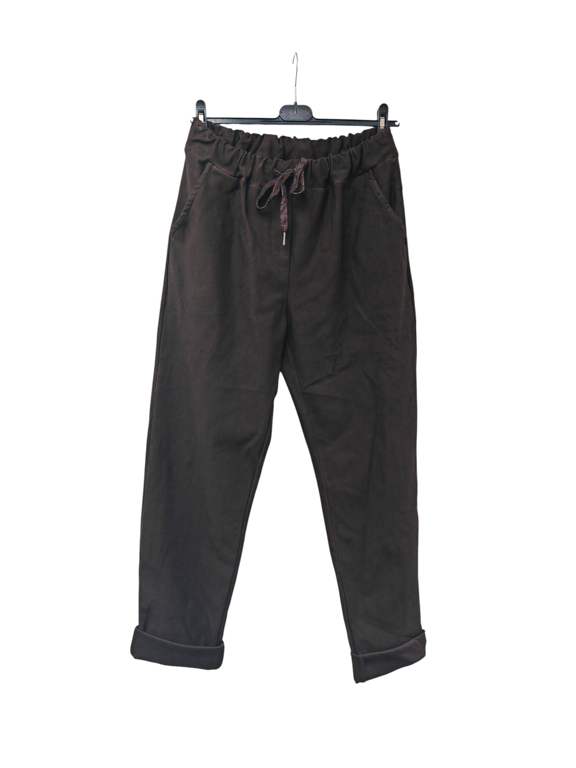 Superbia – Engroshandel Bukser - Dame – Premium bomuldsrige strækbare magiske bukser - Én størrelse UK 10-2035