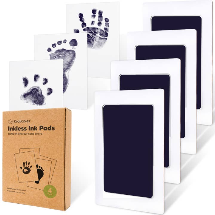 Twilight 4Pk Inkless Ink Pad, Baby Footprint Kit, Dog Paw Print Kit for wholesale on Faire