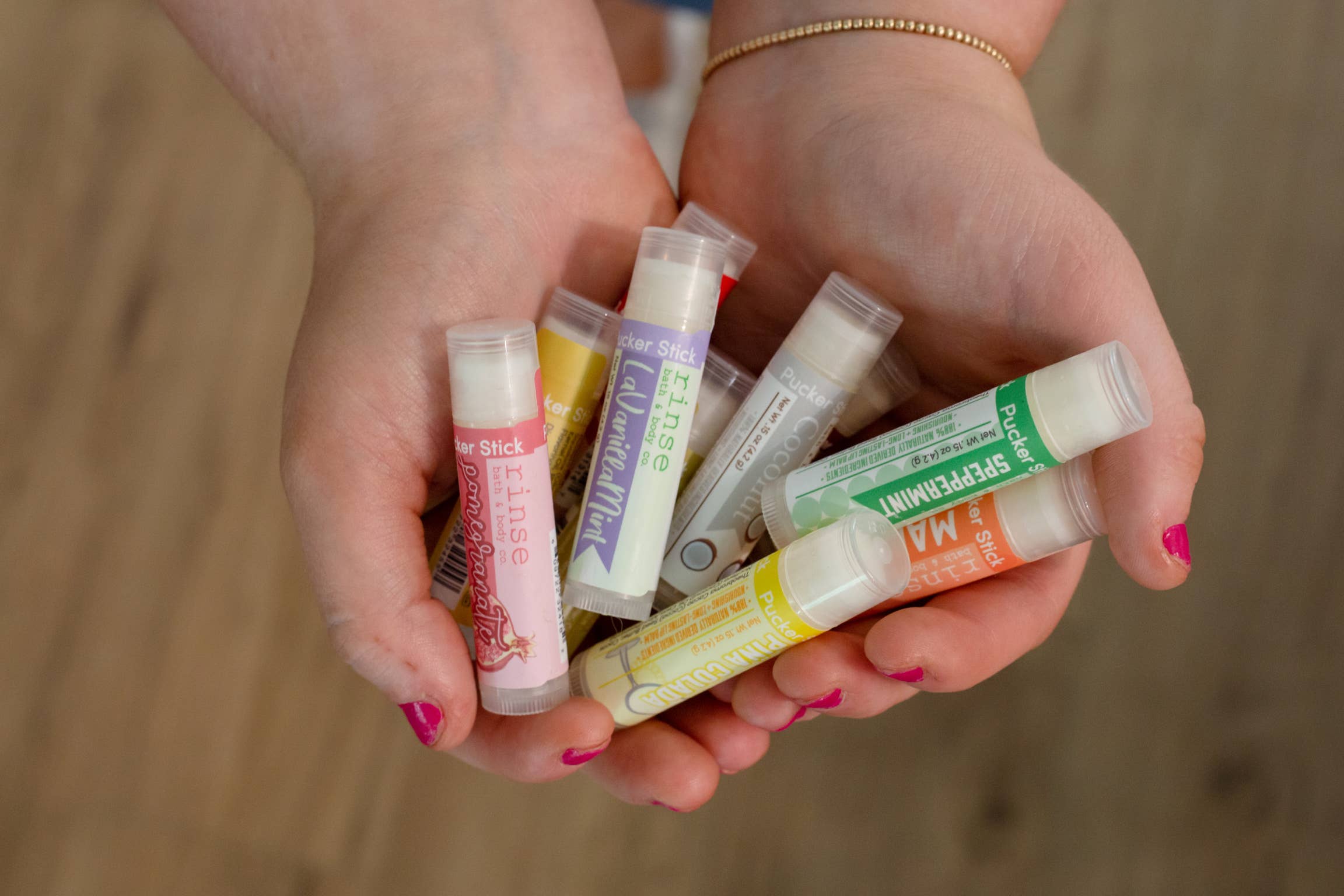 Rinse Bath Body Inc - Wholesale Lip Balm - Pucker Stick - Speppermint Lip Balm | Natural Lip Care3