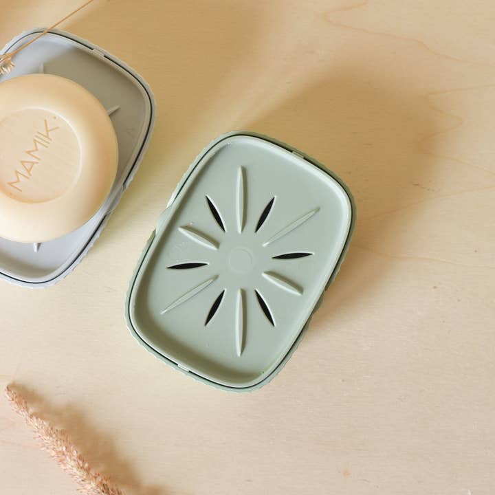 MAMIK - Wholesale Zeep in tasje/zakje - Zeepdoos SCHUIMDOOS - lindegroen1