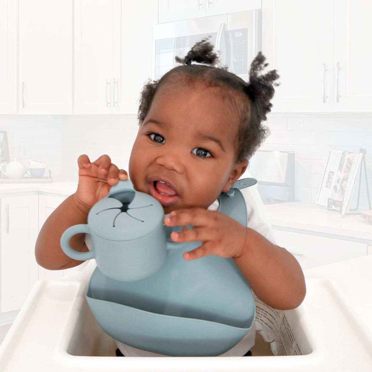 Baby Bliss - Venta al por mayor Cajas de aperitivos - Niños y bebés - Vaso de silicona para bocadillos para bebés, niños pequeños y niños12