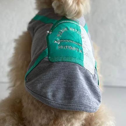 Mochila Sniffany Azul & Branco BP520 por atacado de Mochi & Kona Dog Co.