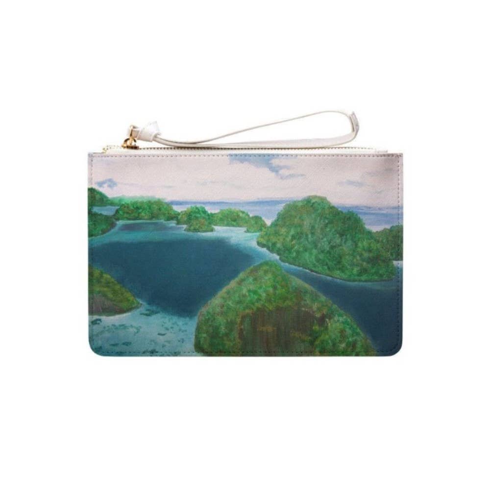 LanRetro – wholesale Clutch bag – women's – Seascape Clutch Bag2