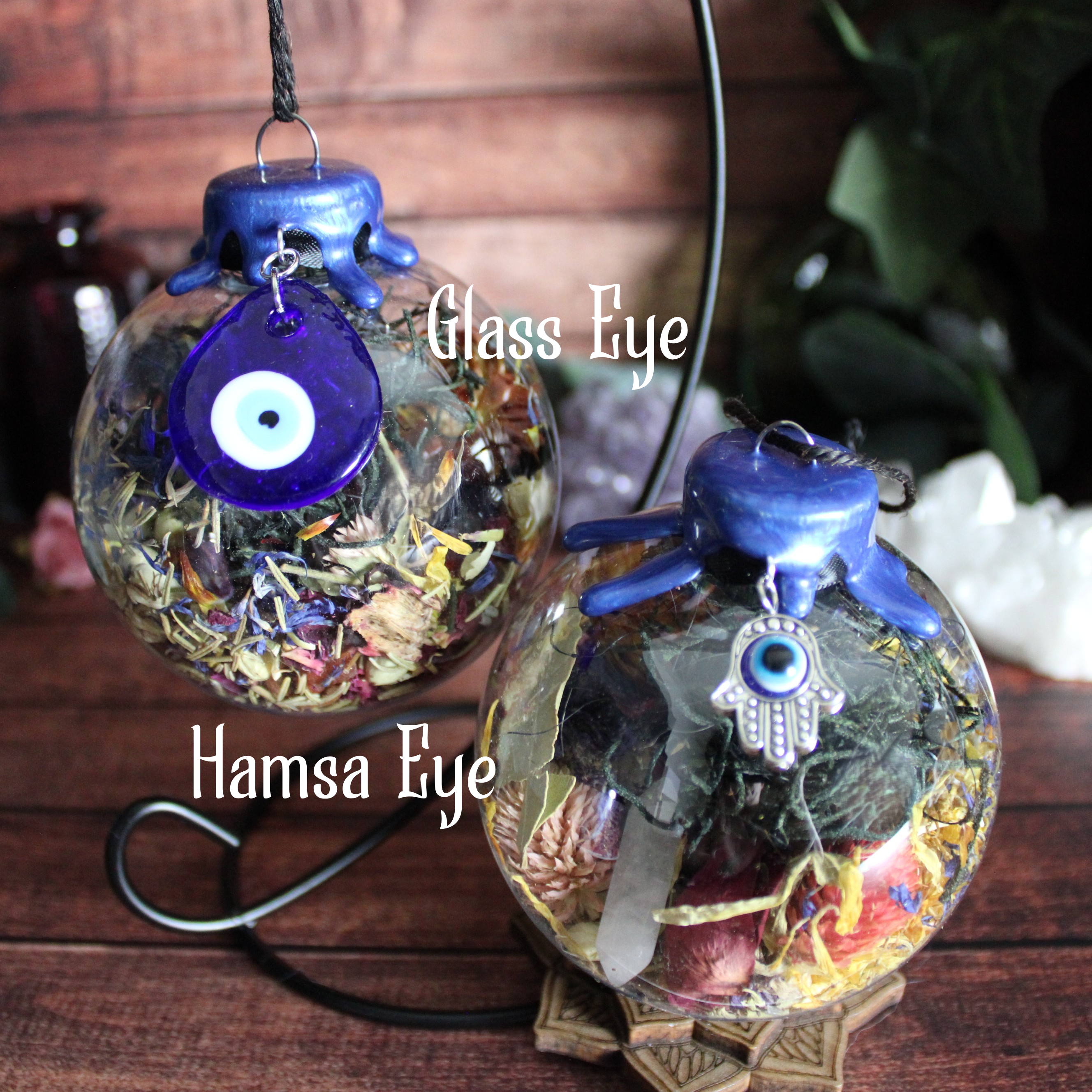 Moondust and Raven - Wholesale Amulet - Boze Oog Bescherming Heksenbal, Nazar Amulet, Hamsa Amulet5