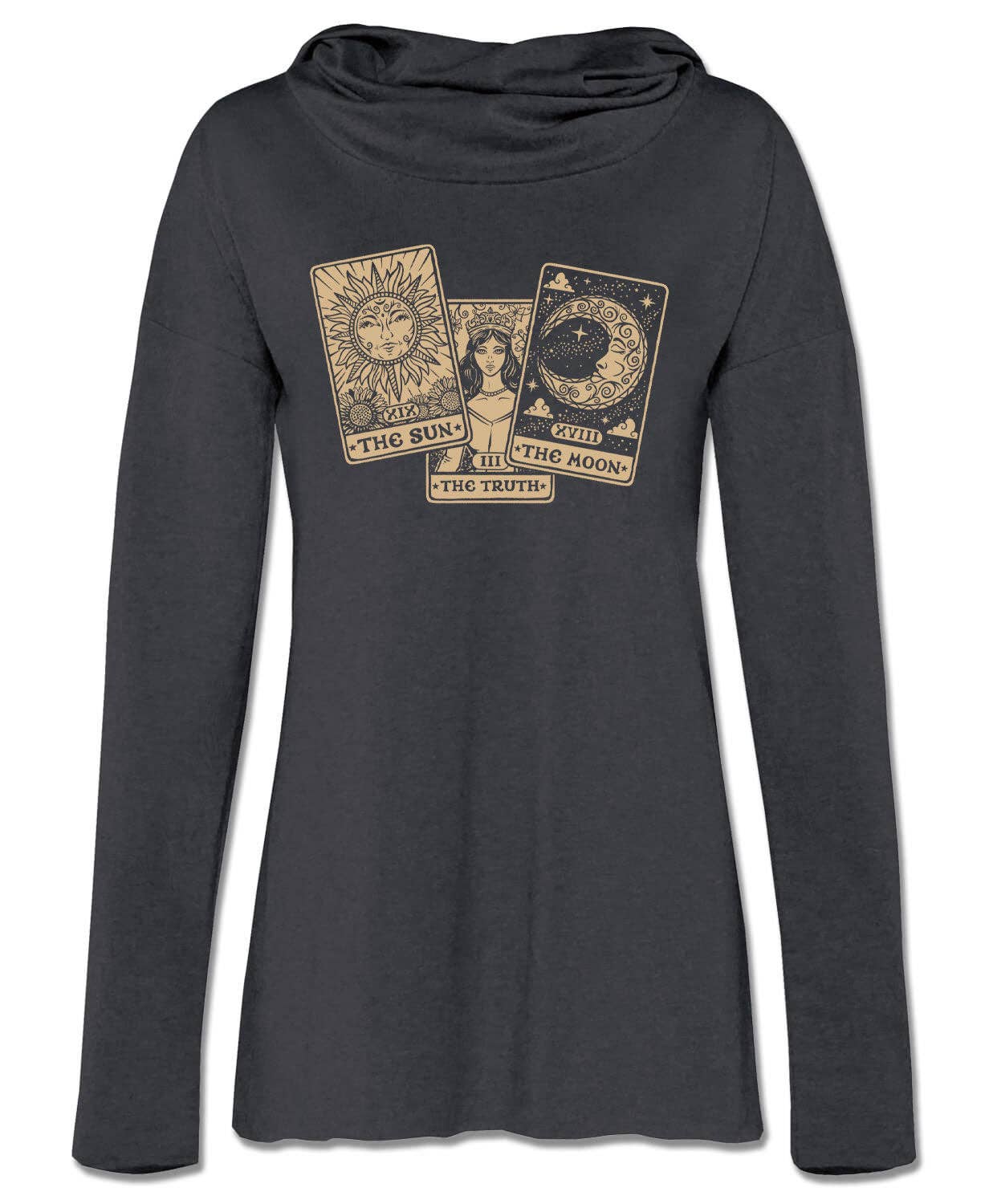 Soul Flower - Wholesale Hoodie - Women's - Tarot Cowl Yoga Hoody1