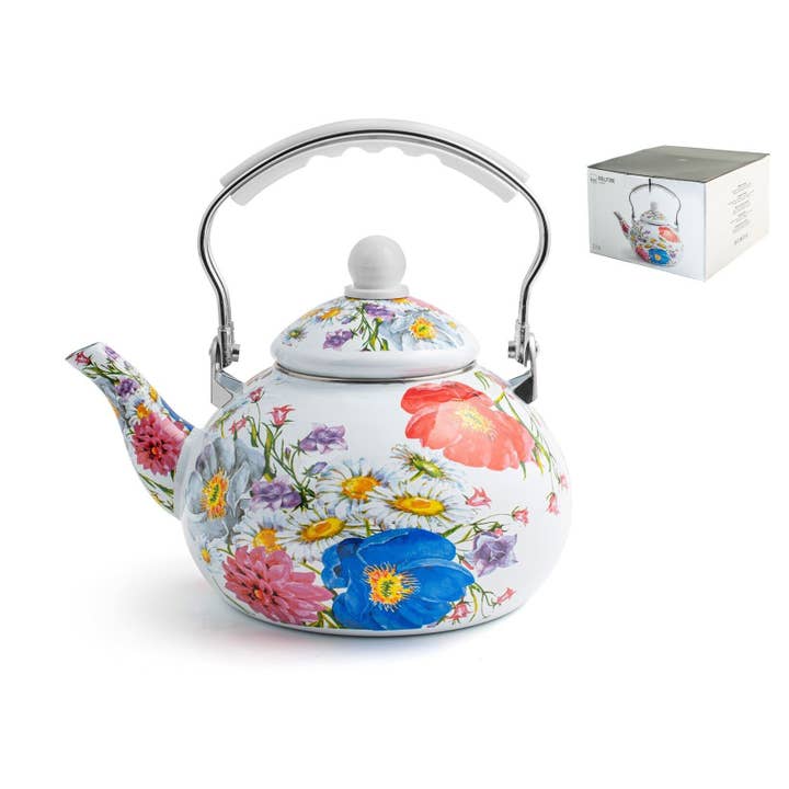 Emaille Waterkoker Garden 2 L Voor Alle Kookplaten voor wholesale door H&H