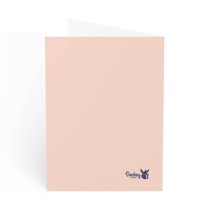 Hey boyfriend I love you and happy birthday lets have sex - Greeting Card for wholesale by Donkey Laserbeam