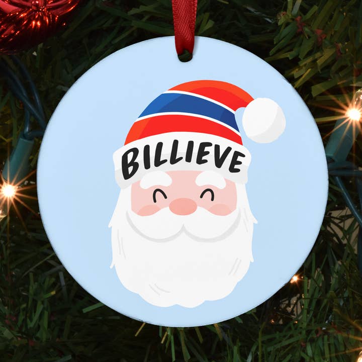 Ornement Billieve pour la vente par Tiny Buffalo Designs Co.