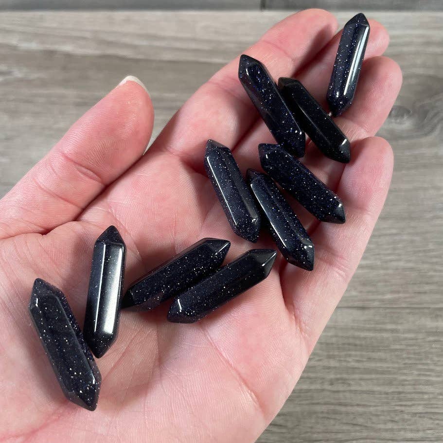 Keystone Crystals - Wholesale Spiritual Stone/Crystal - Small Gemstone Double Terminated Carved Crystal Wands20