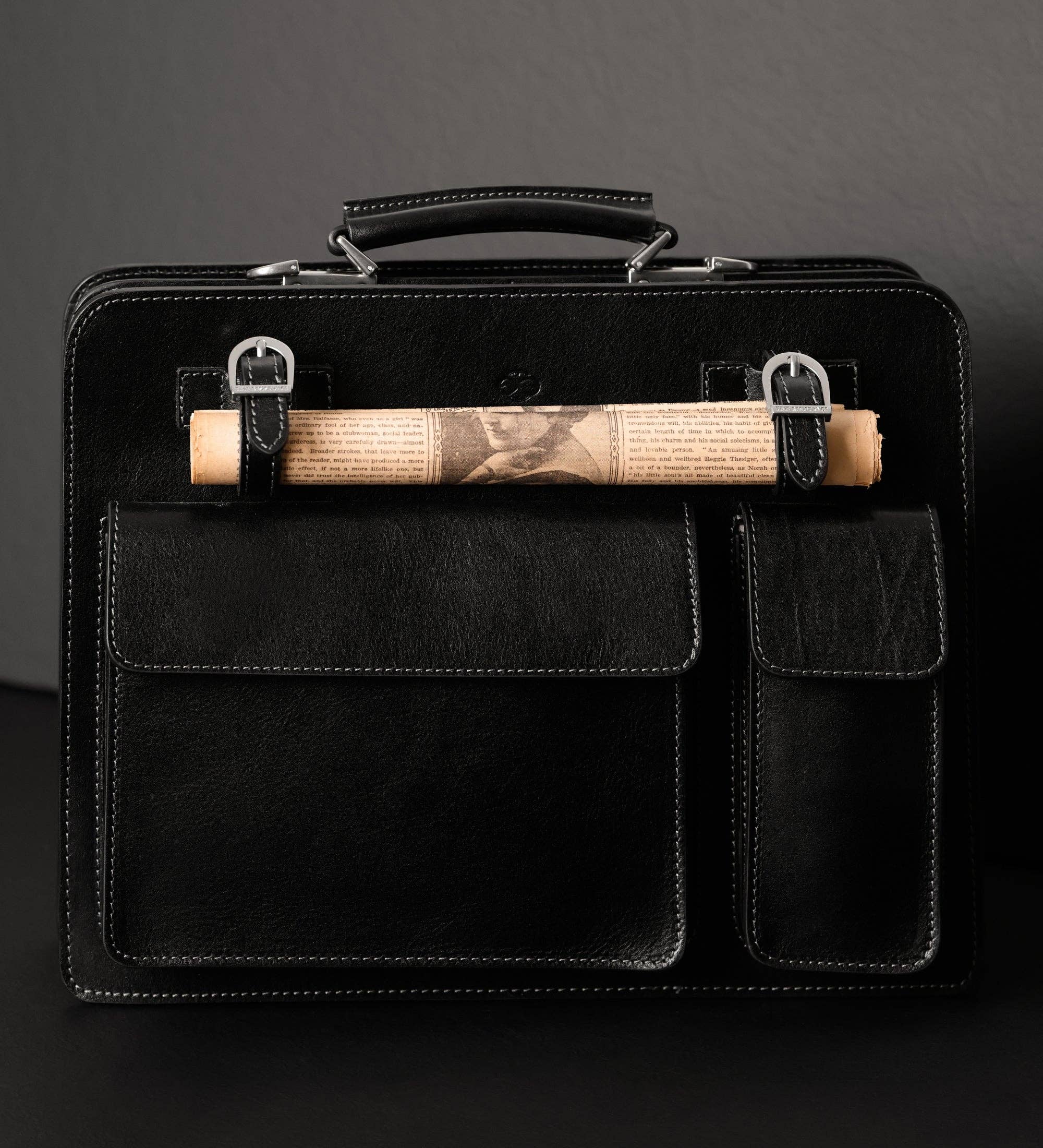 Time Resistance - Wholesale Satchel - Men's - Leather Large Satchel Bag Briefcase - The Prophet18