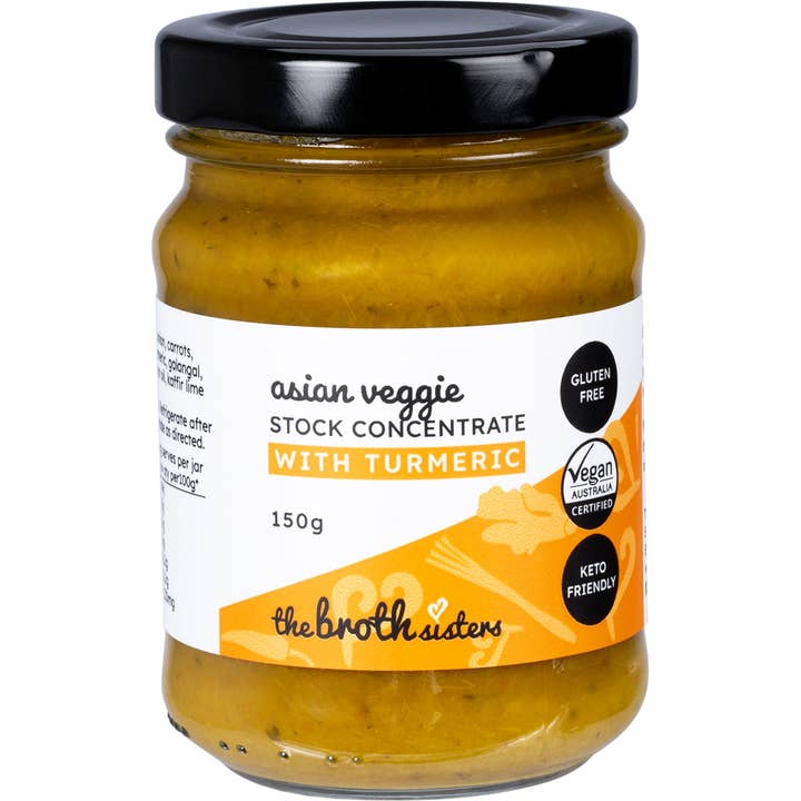 Asian Veggie Stock Paste 150g for wholesale by The Broth Sisters