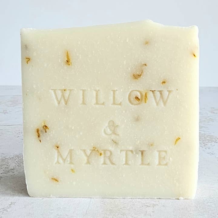 Sweet Marigold, Natural Vegan Soap Bar with Calendula for wholesale by Willow & Myrtle