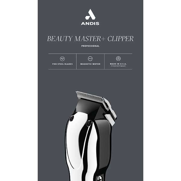Andis Beauty Master Chrome Clipper Lâmina Ajustável por atacado de Majestic Wholesale