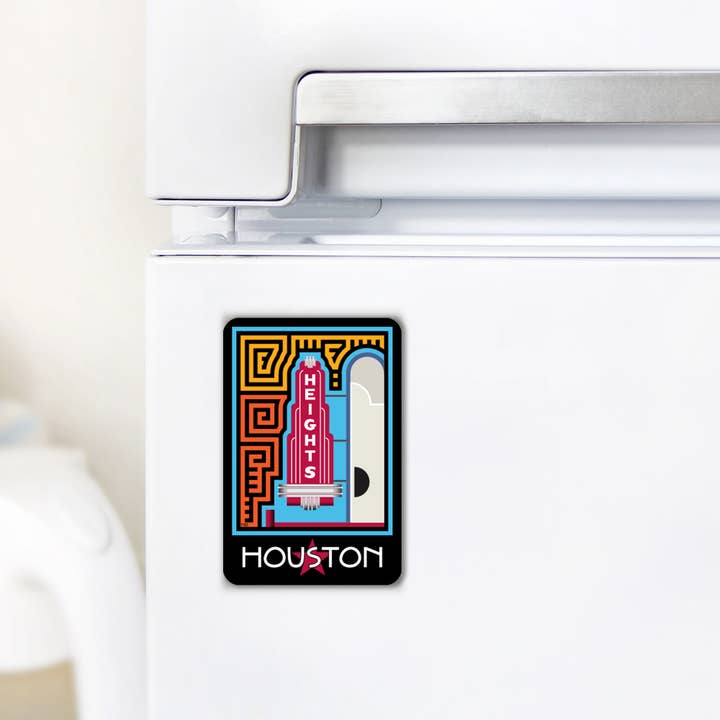 Papermolas - Wholesale Magnet - Magnet - Houston Heights Theater