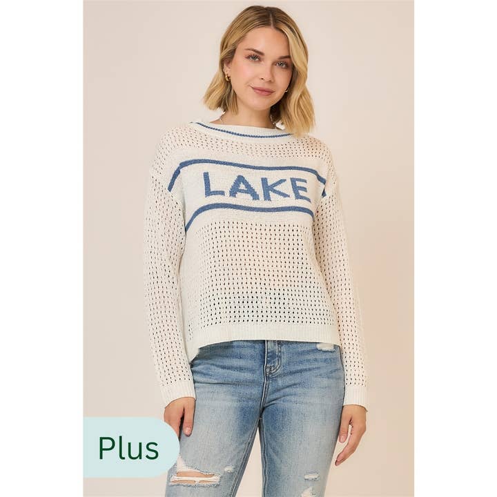 Maglione Aperto in Maglia Leggera LAKE per la vendita all'ingrosso da parte di Cozy Casual, Inc.