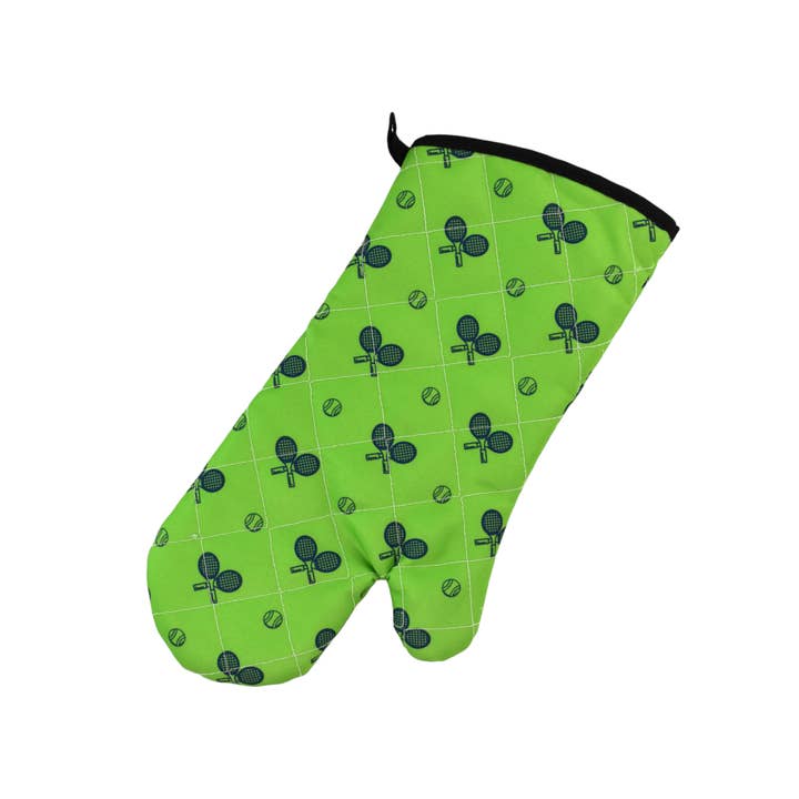 Racquet Inc – wholesale Oven mitt/pot holder – Tennis Oven Mitt - Grass Court Green