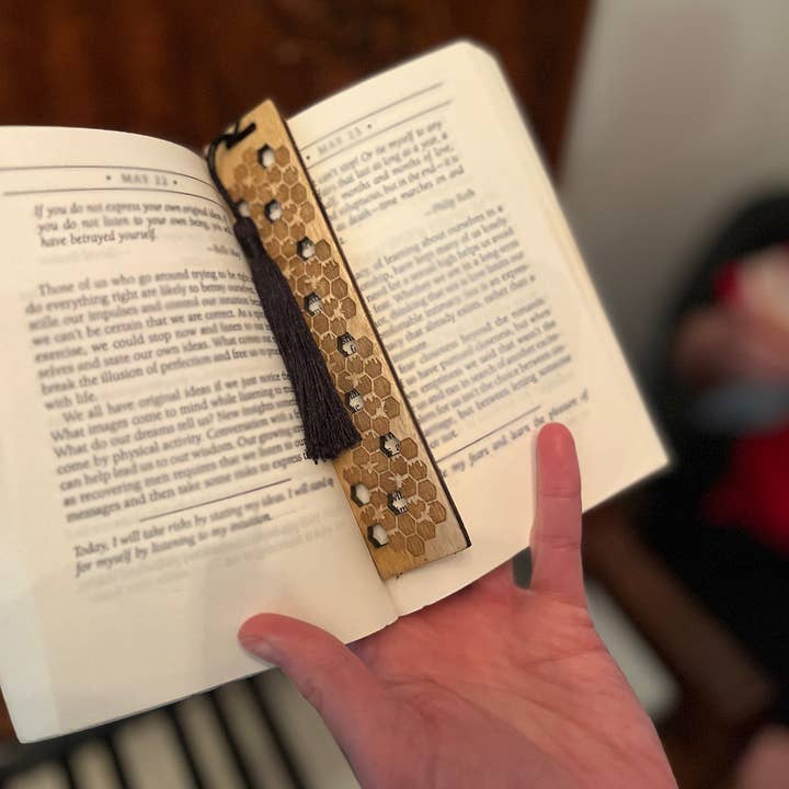 Carve Studio LLC - Wholesale Bookmark - Handmade wooden bookmark - Bunny