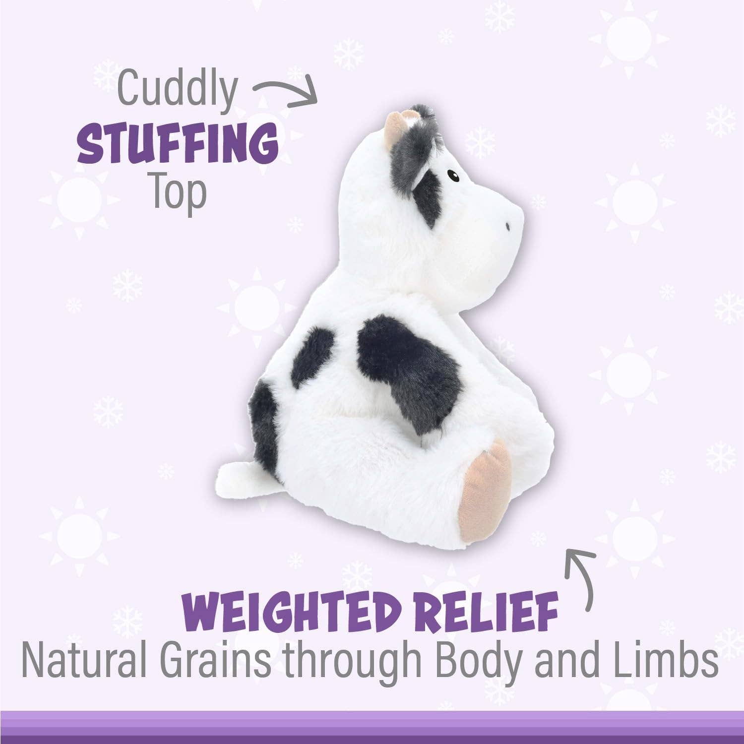 1i4 Group - Wholesale Stuffed/Plush Toy - Kids & Baby - Callie Cow Warm Pal1