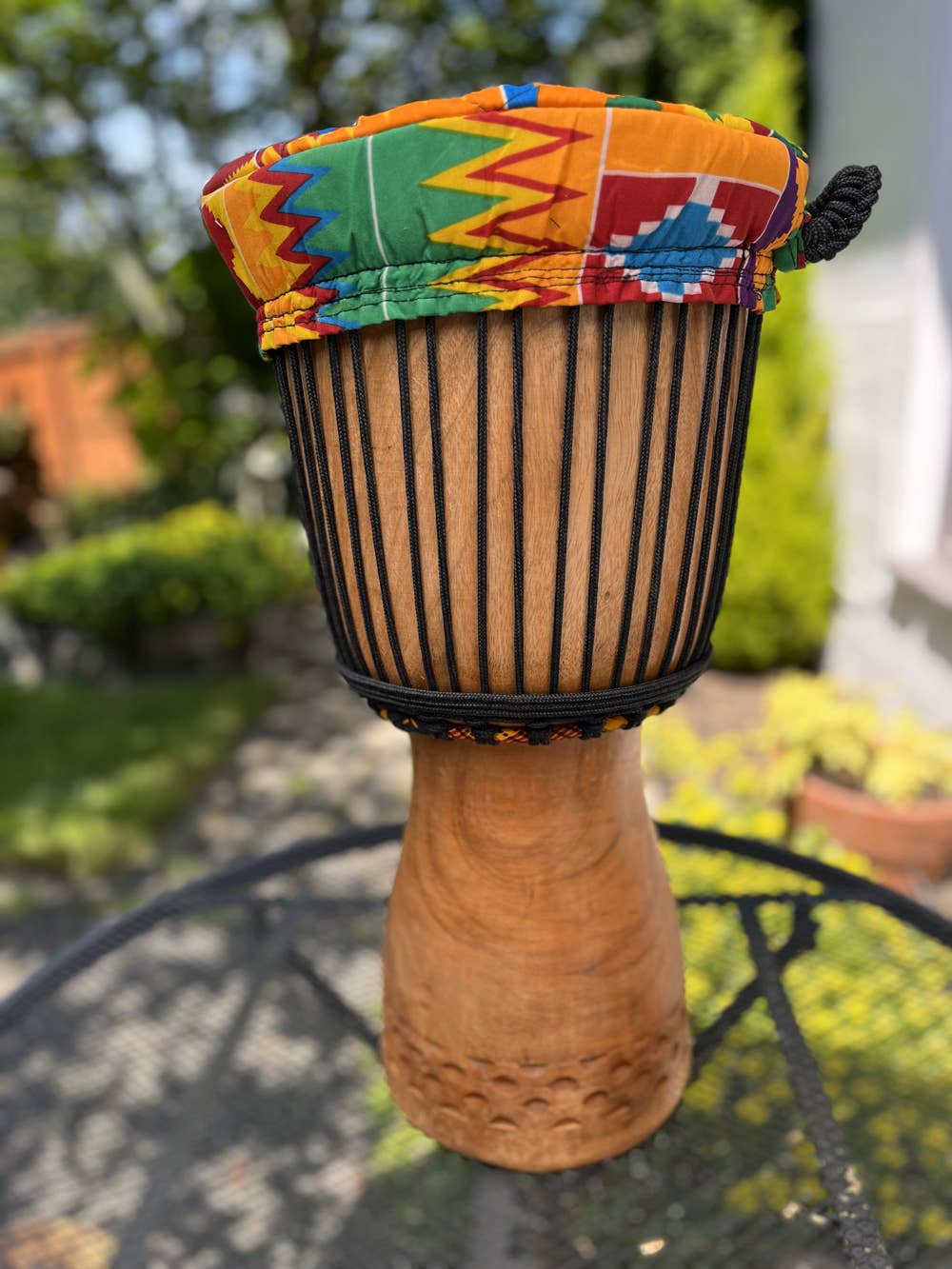 Jamtown - Wholesale Musical Instrument - African Djembe Drum Small Cow 5